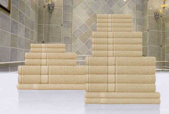 Premium bath towel - linen