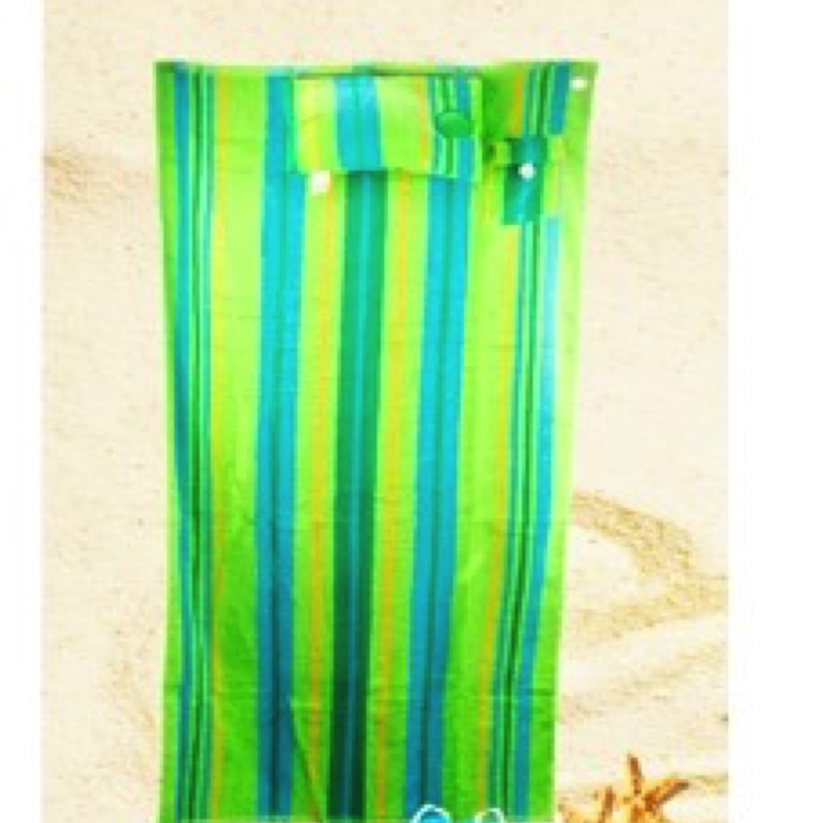 Pillow and Pocket Beach Towel from Blue Swimmer Towels