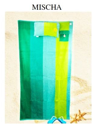 Mischa Pocket and Pillow Beach Towel