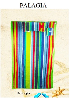 Palagia Pocket and Pillow Beach Towel