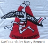 Surfboards by Barry Bennett Promotional Towel