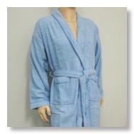 Sky Blue Elegant Robe