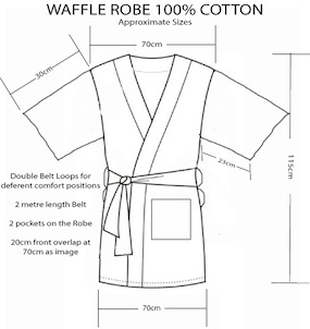 Waffle Robe Specs