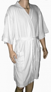 White Waffle Robe