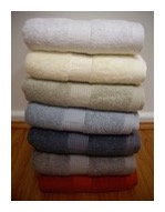 Bamboo Cotton Bath Towels